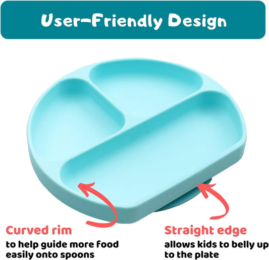 Silicone Suction Plate for Toddlers