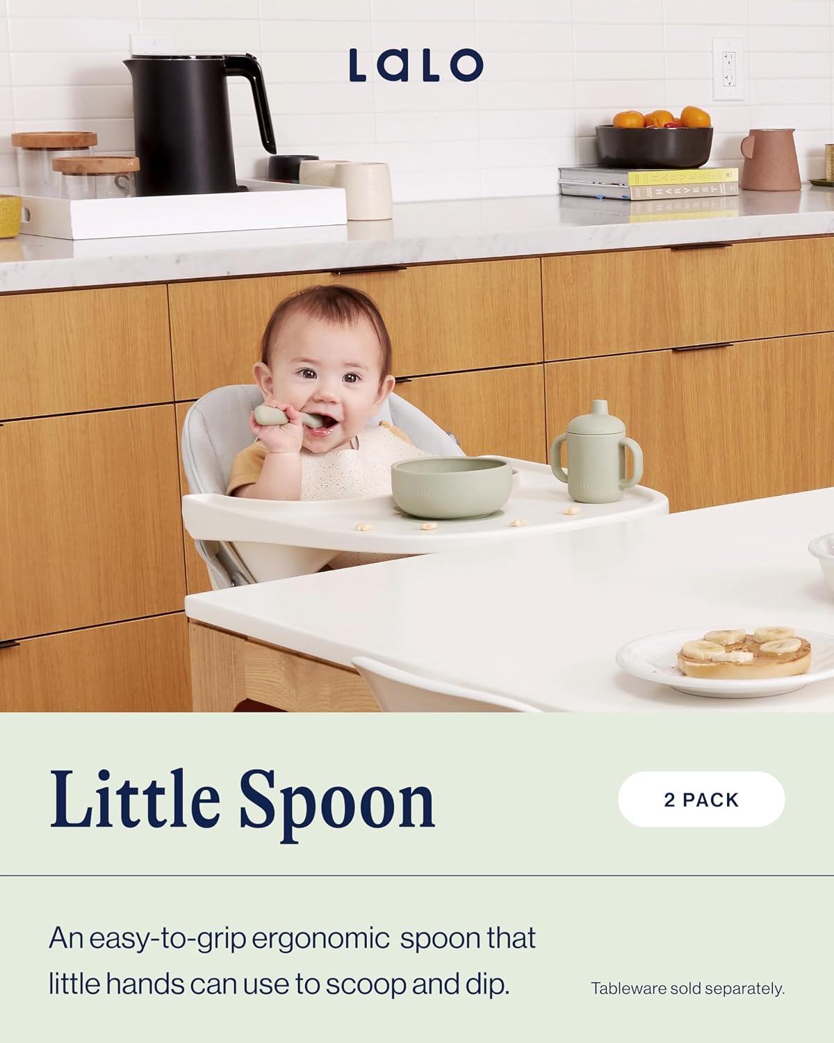 Lalo Little Spoon – 2 Piece Set