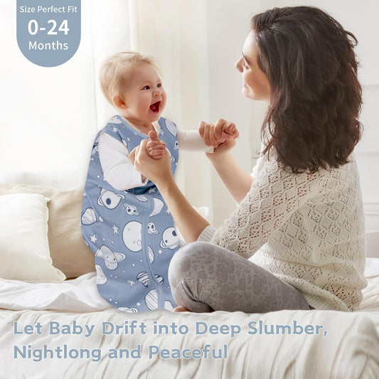 Baby Cotton Sleep Sacks – 3 Pack